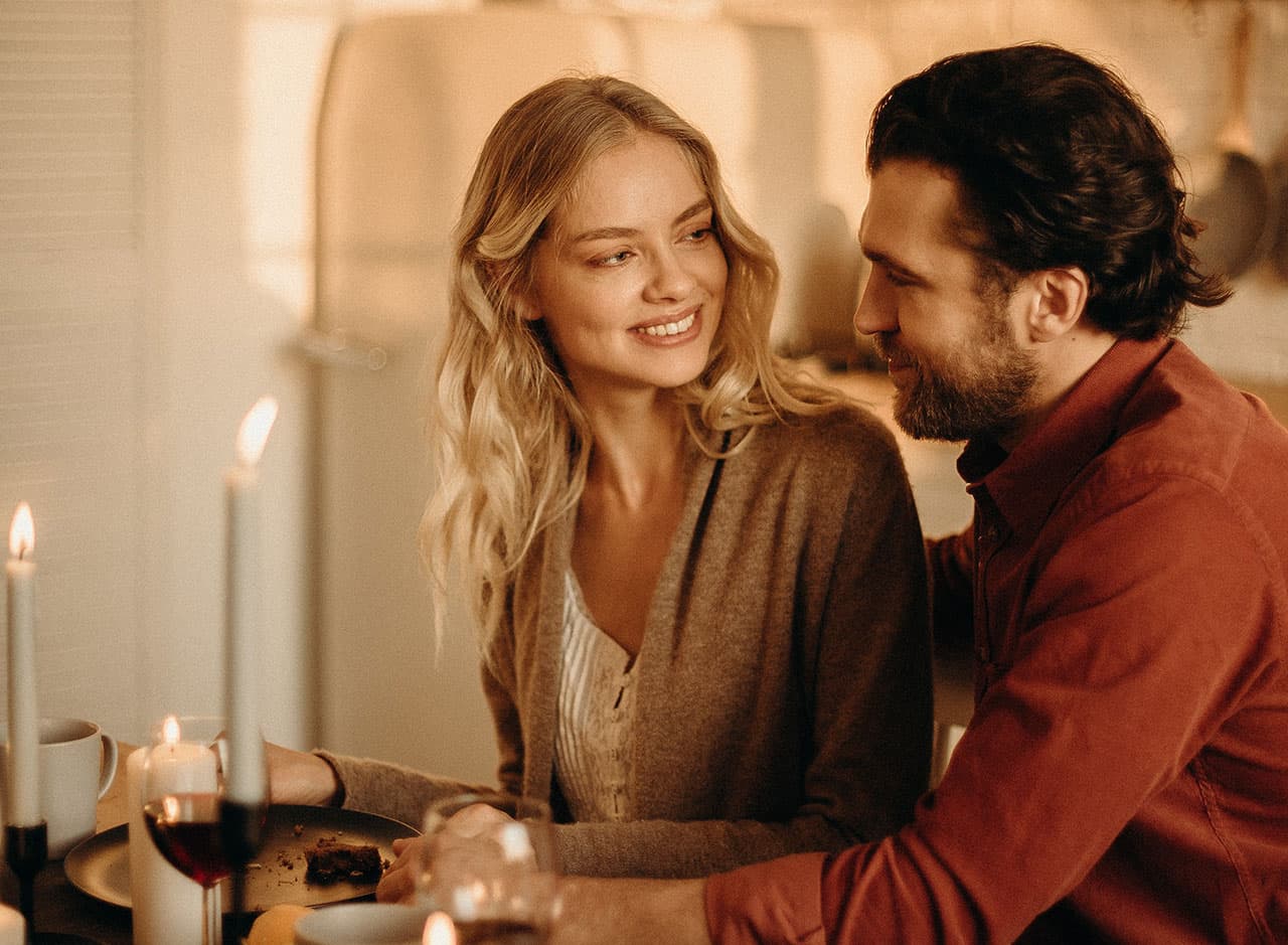 Couple on Valentine's Day